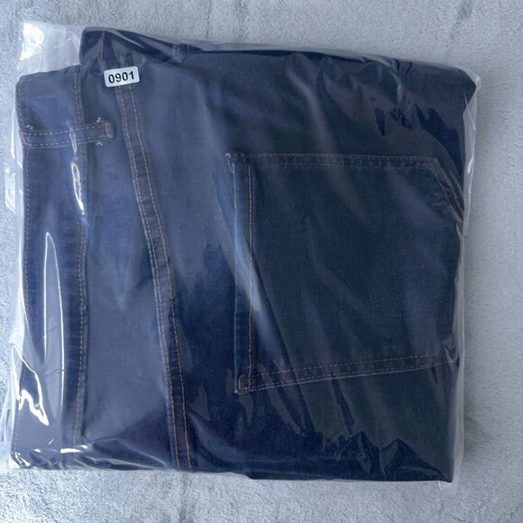 Croft and Barrow Womens Bermuda Length Jeans Shorts Denim Dark Wash Blue Size 18 - Picture 10 of 10